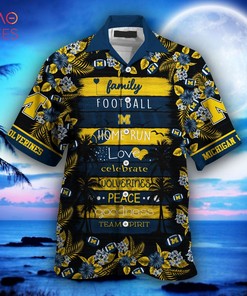 Michigan Wolverines Hawaiian Shirt, New Gift for Summer Ver 1