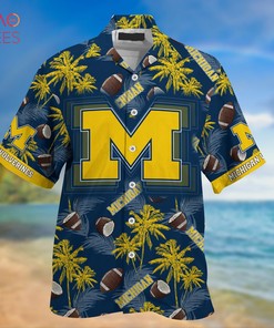 Michigan Wolverines Hawaiian Shirt, New Gift for Summer Ver 2