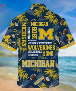 Michigan Wolverines Hawaiian Shirt, New Gift for Summer Ver 2