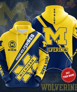 Michigan Wolverines Hoodie 3D