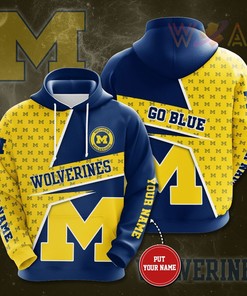 Michigan Wolverines Hoodie 3D