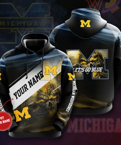 Michigan Wolverines Hoodie 3D