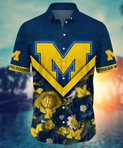 Michigan Wolverines NCAA Flower Hawaii Shirt For Fans Ver 20