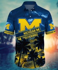 Michigan Wolverines NCAA Flower Hawaii Shirt For Fans Ver 22