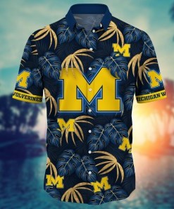 Michigan Wolverines NCAA Flower Hawaii Shirt For Fans Ver 33