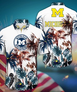 Michigan Wolverines NCAA Hawaii Shirt For Fans Ver 1