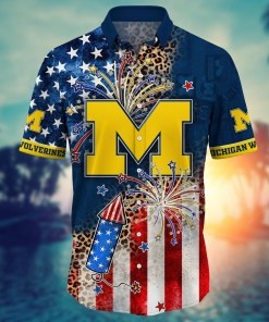 Michigan Wolverines NCAA Hawaii Shirt Ver 1