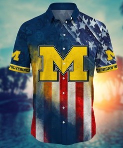 Michigan Wolverines NCAA Hawaii Shirt Ver 2
