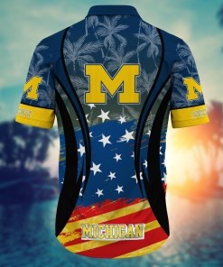 Michigan Wolverines NCAA Hawaiian Shirt For Fans