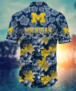 Michigan Wolverines NCAA Hawaiian Shirt Gift For Fan