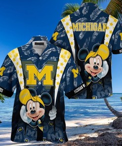 Michigan Wolverines Summer Hawaiian Shirt for Your Loved Ones This Season Ver 3