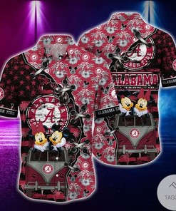 Mickey Mouse Alabama Crimson Tide NCAA Hawaiian Shirt
