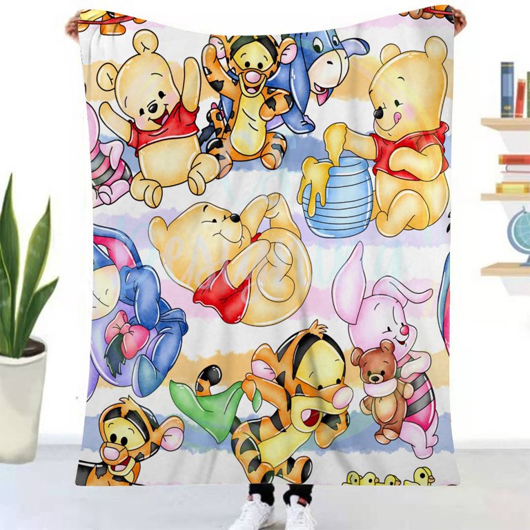 Mickey Mouse Characters Cartoon Blanket for Boys Girls