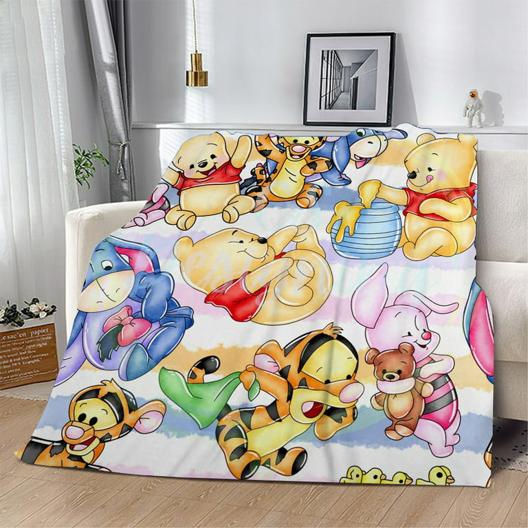 Mickey Mouse Characters Cartoon Blanket for Boys Girls