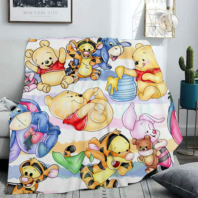 Mickey Mouse Characters Cartoon Blanket for Boys Girls