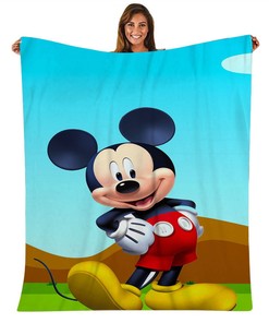Mickey Mouse Characters Classic Blanket for Sofa Baby Kids Adults