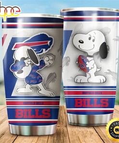 Mickey Mouse Disney Buffalo Bills NFL Football Teams Big Logo Gift For Fan Travel Tumbler