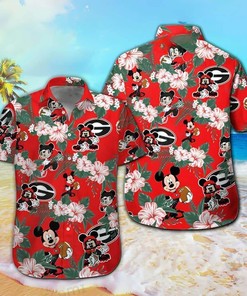 Mickey Mouse Georgia Bulldogs Uga Hawaiian Shirt Gift for Football Fans