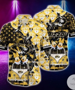 Mickey Mouse Missouri Tigers NCAA Hawaiian Shirt