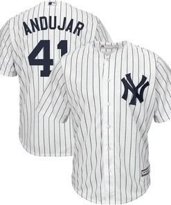 Miguel Andujar New York Yankees Home Official Cool Base Player Jersey - White