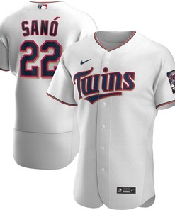 Miguel Sano Minnesota Twins Home Authentic Player Jersey - White Mlb Ver 1
