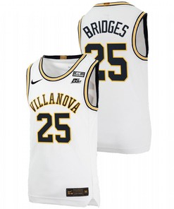 Mikal Bridges 25 White Villanova Wildcats Alumni Throwback Jersey