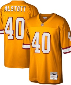 Mike Alstott 40 Tampa Bay Buccaneers Mitchell & Ness Legacy Jersey - Orange
