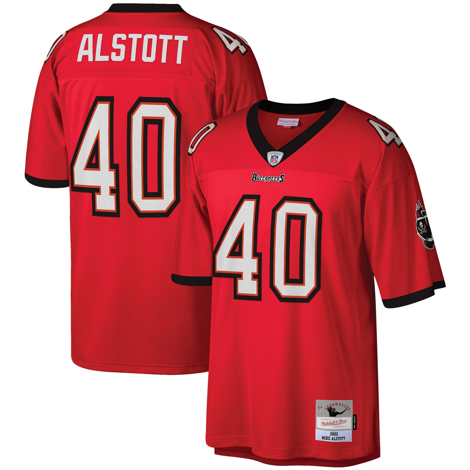 Mike Alstott Tampa Bay Buccaneers Mitchell And Ness Legacy Replica Jersey Red Nfl