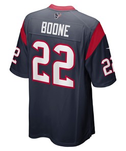 Mike Boone 22 Houston Texans Game Jersey - Navy