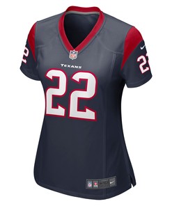 Mike Boone 22 Houston Texans Women's Game Jersey - Navy