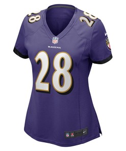 Mike Davis Baltimore Ravens Women's Player Game Jersey - Purple