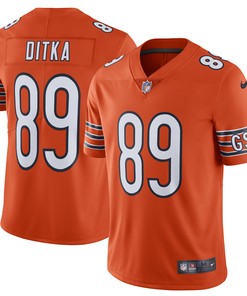 Mike Ditka Chicago Bears Alternate Vapor Untouchable Limited Retired Player Jersey Orange Nfl