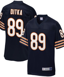 Mike Ditka Chicago Bears Nfl Pro Line Retired Player Jersey - Navy