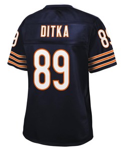 Mike Ditka Chicago Bears Nfl Pro Line Womens Retired Player Jersey - Navy