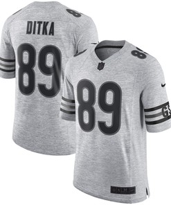 Mike Ditka Chicago Bears Retired Gridiron Gray Ii Limited Jersey - Gray Nfl