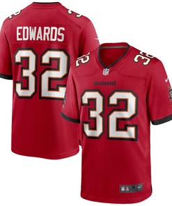 Mike Edwards 32 Tampa Bay Buccaneers Game Jersey - Red