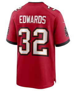 Mike Edwards 32 Tampa Bay Buccaneers Game Jersey - Red