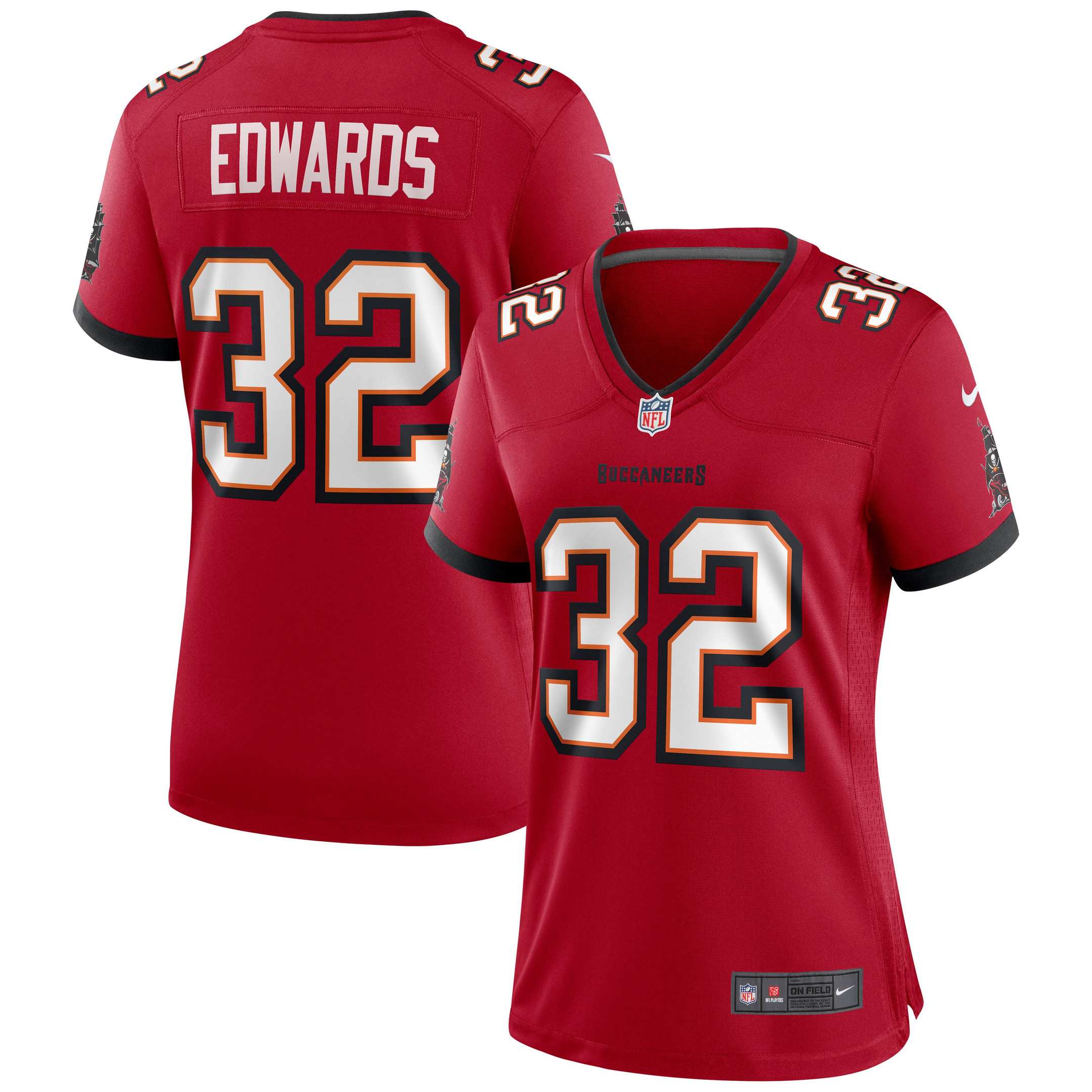 Mike Edwards Tampa Bay Buccaneers Womens Game Jersey - Red Nfl