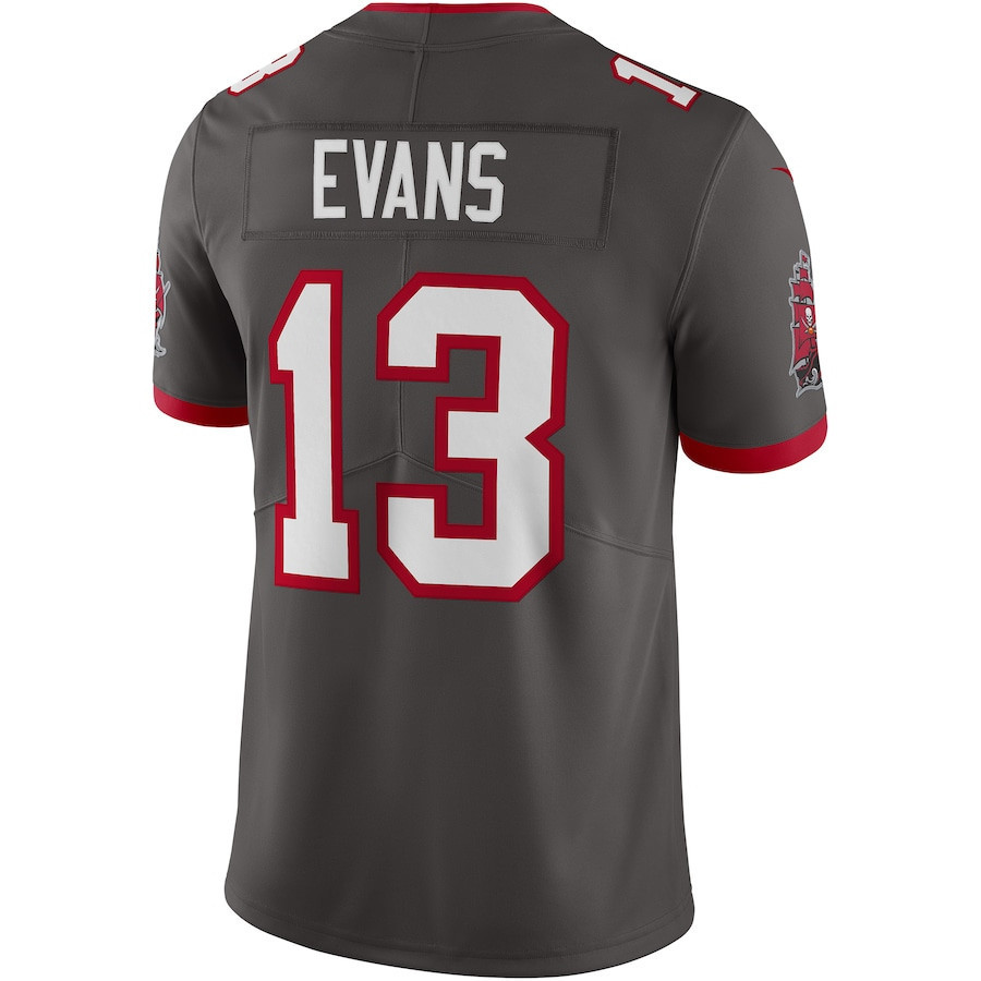 Mike Evans 13 Tampa Bay Buccaneers Alternate Vapor Limited Jersey - Pewter