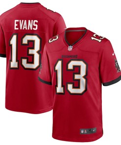 Mike Evans 13 Tampa Bay Buccaneers Game Jersey - Red