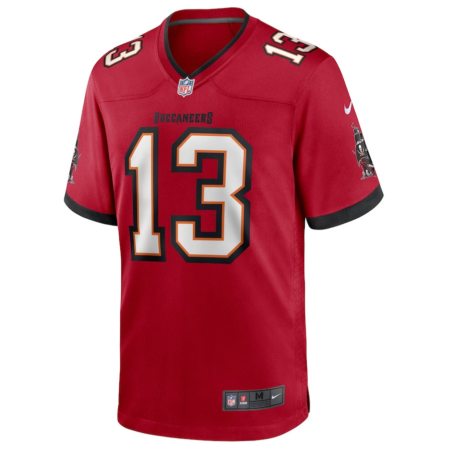 Mike Evans 13 Tampa Bay Buccaneers Game Jersey - Red