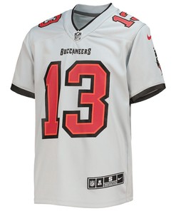 Mike Evans 13 Tampa Bay Buccaneers Youth Inverted Team Game Jersey - Gray