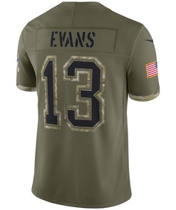 Mike Evans Tampa Bay Buccaneers 2022 Salute To Service Limited Jersey - Olive