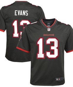 Mike Evans Tampa Bay Buccaneers Alternate Game Jersey - Pewter Nfl