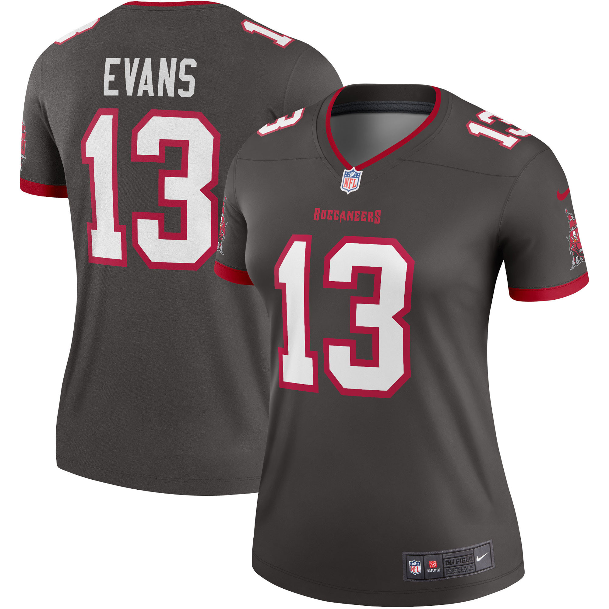 Mike Evans Tampa Bay Buccaneers Womens Alternate Legend Jersey - Pewter Nfl