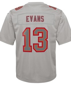 Mike Evans Tampa Bay Buccaneers Youth Atmosphere Game Jersey - Gray