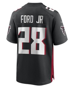 Mike Ford Atlanta Falcons Game Player Jersey - Black