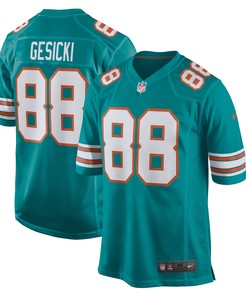 Mike Gesicki Miami Dolphins Alternate Game Jersey Aqua Nfl