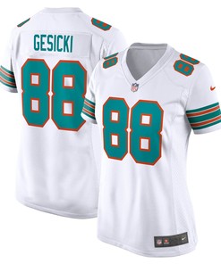 Mike Gesicki Miami Dolphins Womens Game Jersey - White Nfl