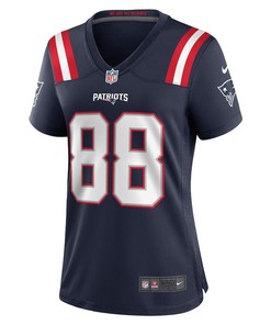 Mike Gesicki New England Patriots Women's Player Game Jersey - Navy